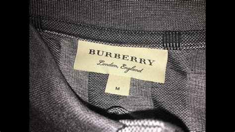 Easy to spot a real authentic Burberry Polo Shirt 